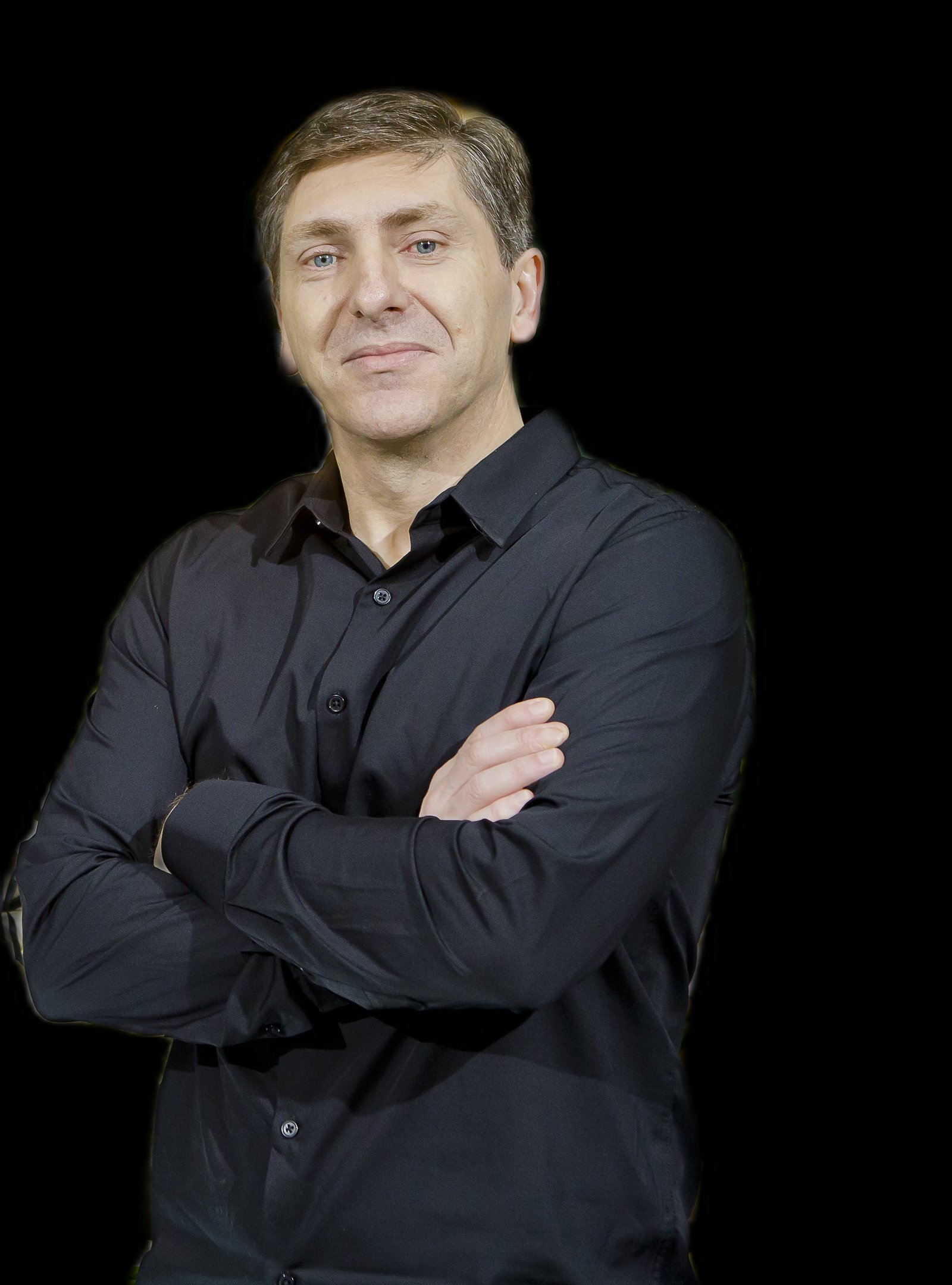 Retrato de Berto, consultor responsável pela Berto Consultorias